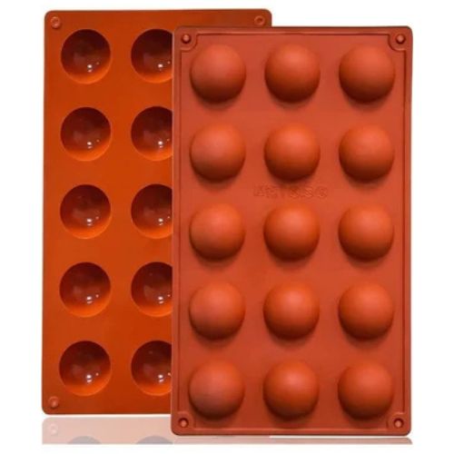 Silicone Chocolate Mould Non Stick and Half Sphere Silicone