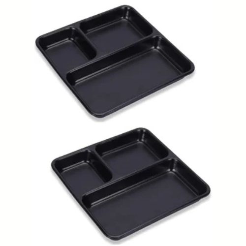 Melamine 3 Compartment Plates