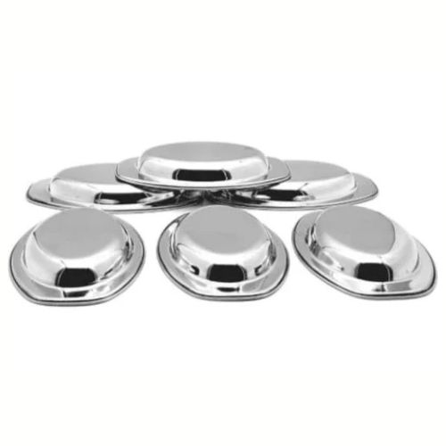 Stainless Steel Oval Serving Plate